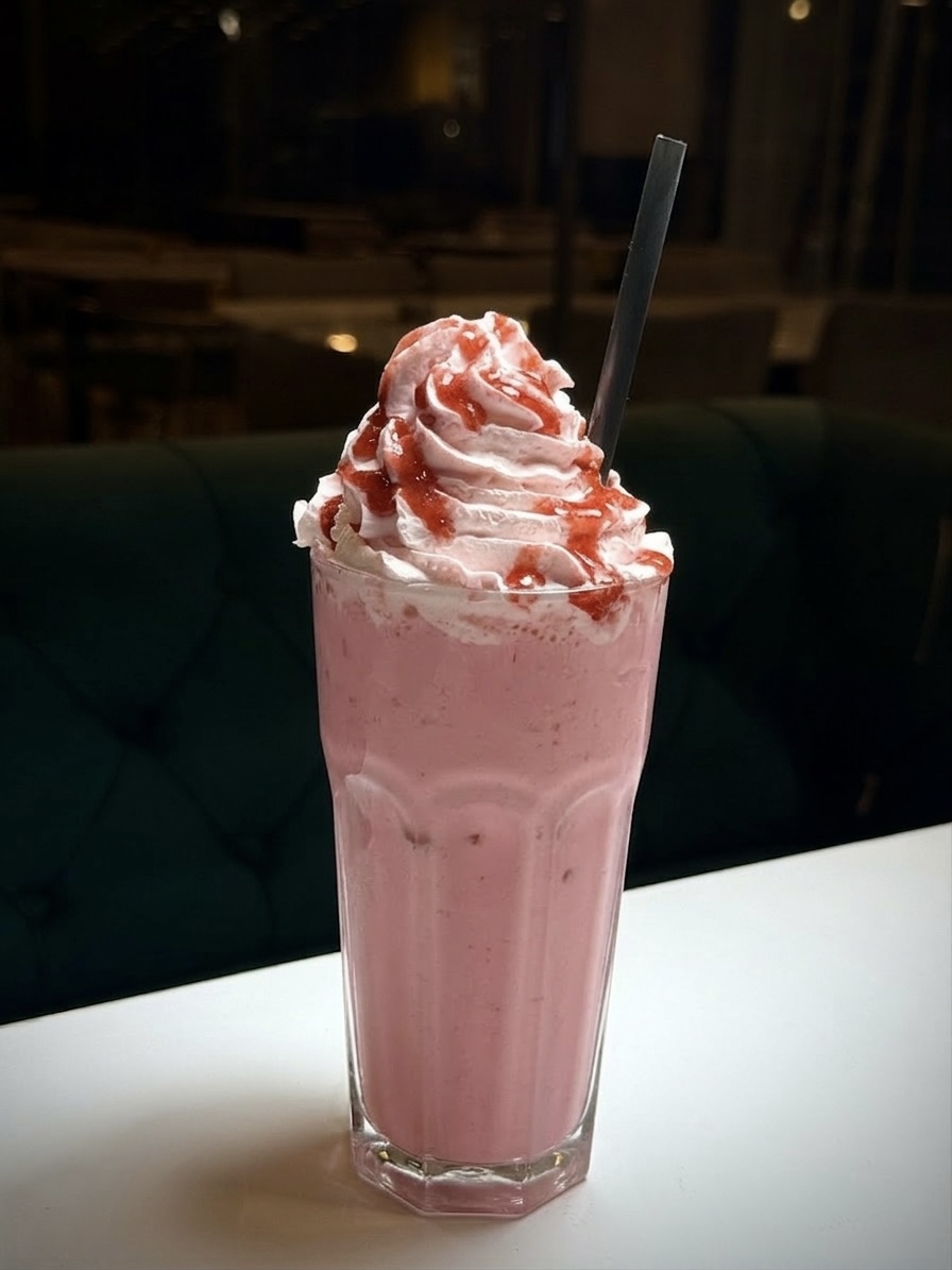 Çilekli Milkshake