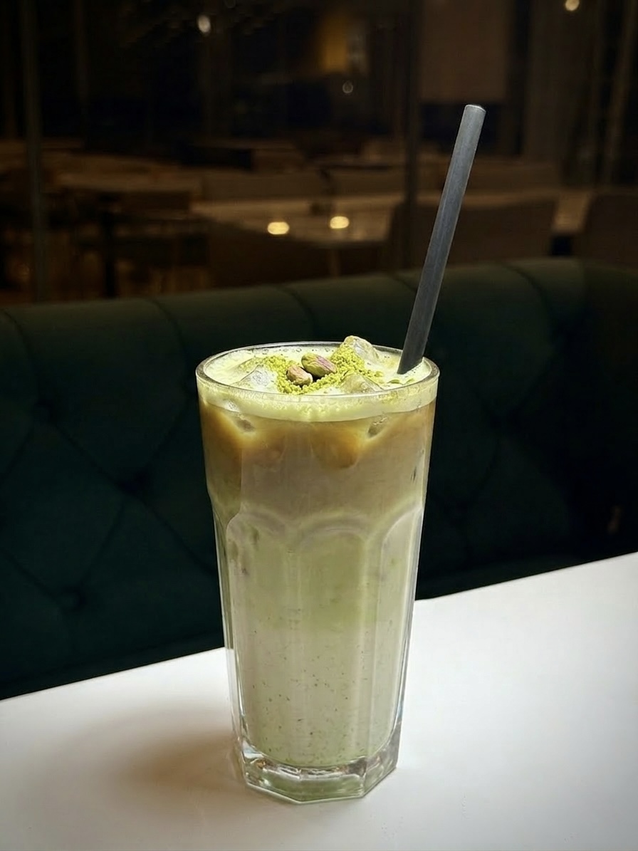 Iced Antep Fıstıklı Latte